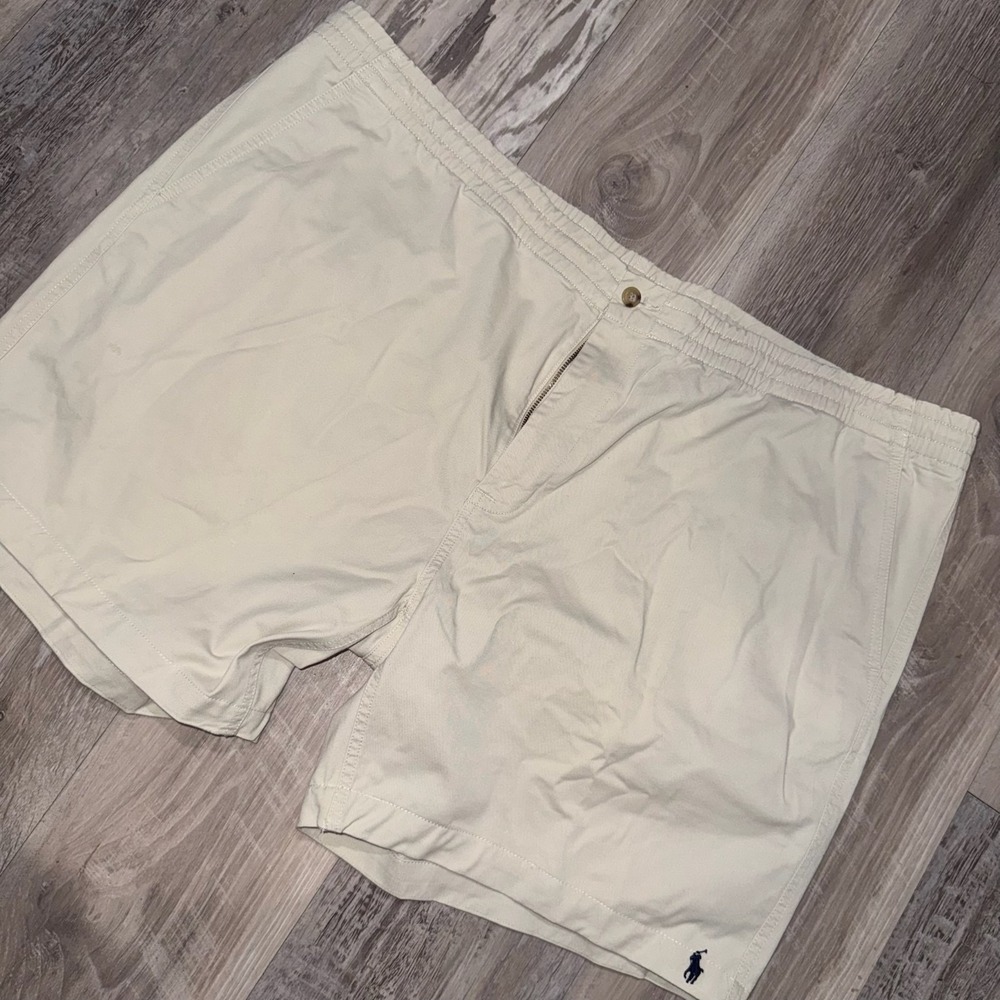 Polo Ralph Lauren Shorts Men 2XB Stretch Classic Fit Drawstring Chino Golf Pony